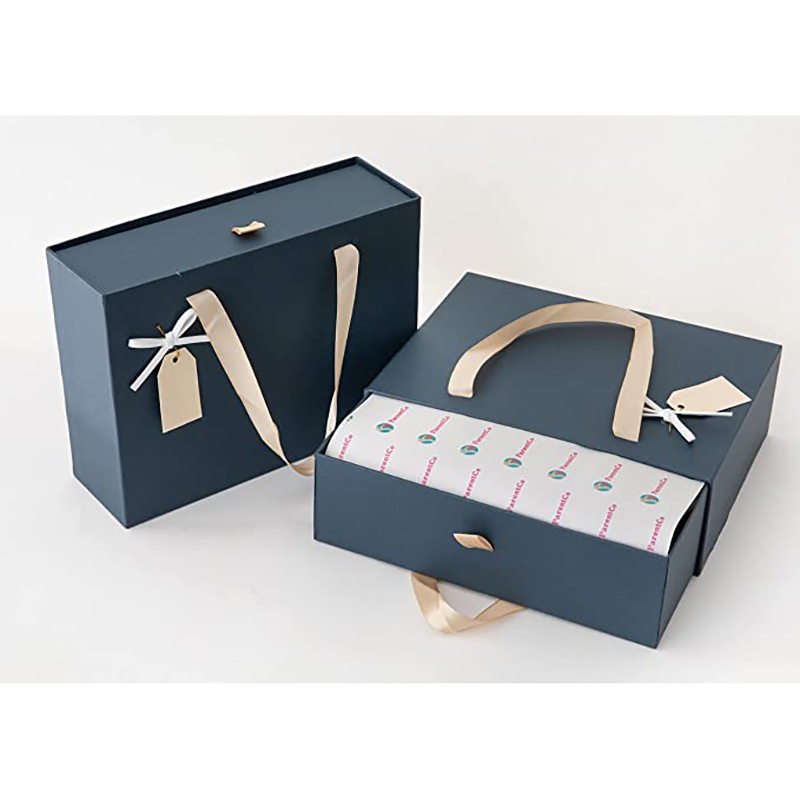 Parentco Gift Box- Present Box με καπάκι Slide Out-Elegant Small Gift Box- Επαναχρησιμοποιήσιμο κουτί δώρου για δώρα, γάμο, επέτειο, ντους μωρών, σοκολάτες&περισσότερο- Άνοιγμα&Κλείσιμο- Σκούρο Μπλε
