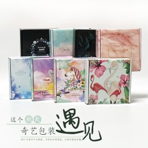 Spot Color Aircraft Box ίντσα πουκάμισο ρούχα χαρτοκιβώτιο μπλουζάκι ρούχα κουτί συσκευασίας κυματοειδούς αεροσκάφους ρούχα Έγχρωμη εκτύπωση